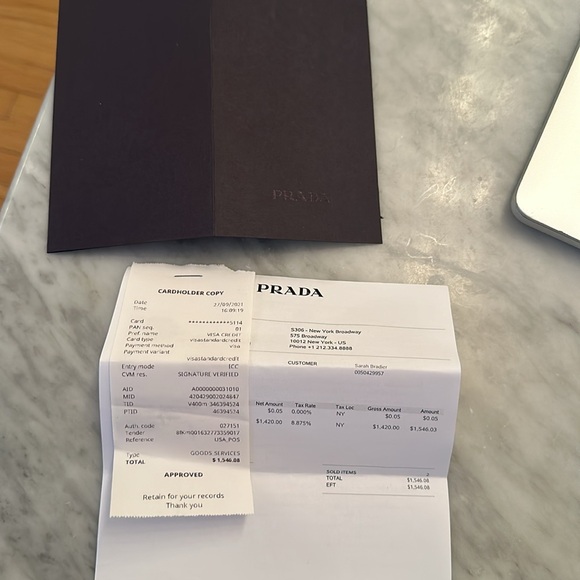 Prada Monolith leather and Re-Nylon boots with pouch - Picture 16 of 16